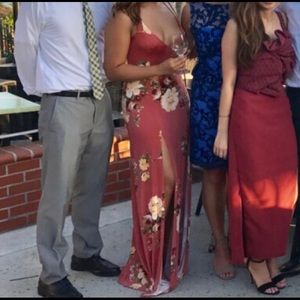 Windsor maxi dress with slit